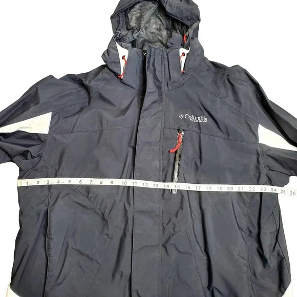 Columbia Field Gear Omni-Tech Black Jacket - Picture 6 of 9